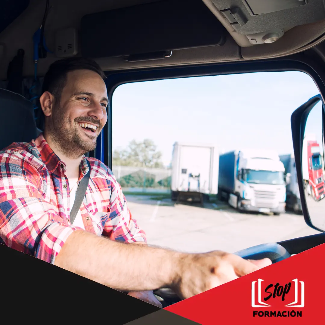 curso de conducción de vehículos pesados de trasnporte de mercancías por carretera